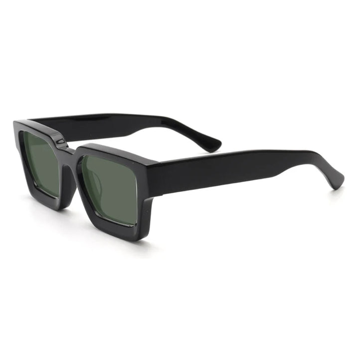 Gatenac Unisex Full Rim Square Polarized Acetate Sunglasses Mo19 Sunglasses Gatenac