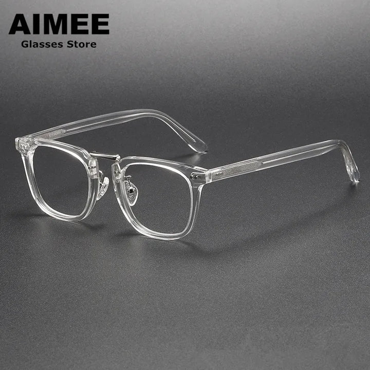 Aimee Women's Full Rim Square Acetate Eyeglasses 198001
