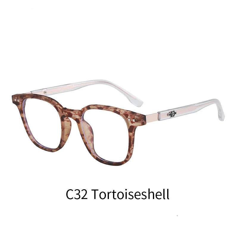 Xbora Unisex Full Rim Oval Square Tr 90 Eyeglasses 503555