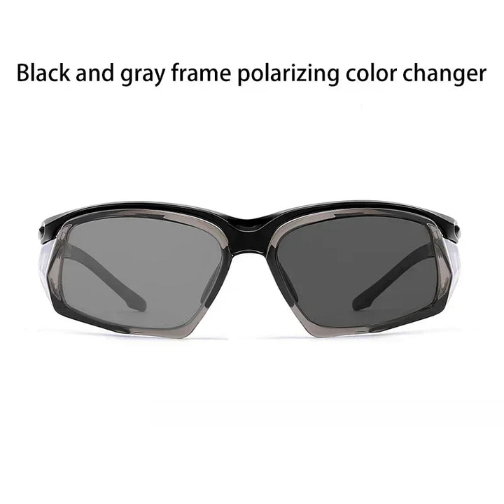 Vicky Unisex Full Rim Square Tr 90 Silicone Sport Sunglasses Reading Glasses Vicky WL1991-C7 non-prescription