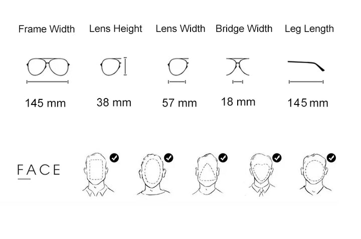 Krasivyy Men's Rimless Polygon Square Titanium Eyeglasses 316082