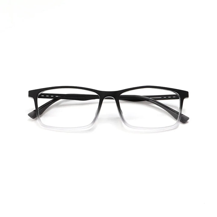 Xbora Unisex Full Rim Square Tr 90 Titanium Eyeglasses 2005