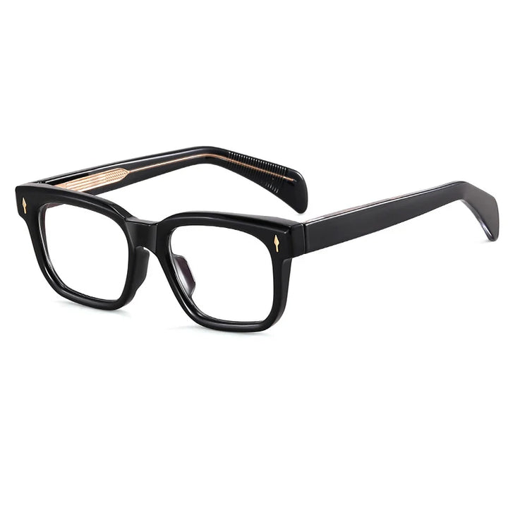 Xbora Unisex Full Rim Square Thick Tr 90 CP Eyeglasses  82194