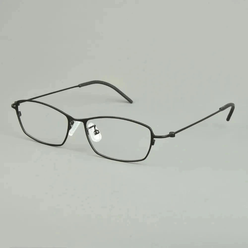 Aimee Unisex Full Rim Square Titanium Eyeglasses 422509