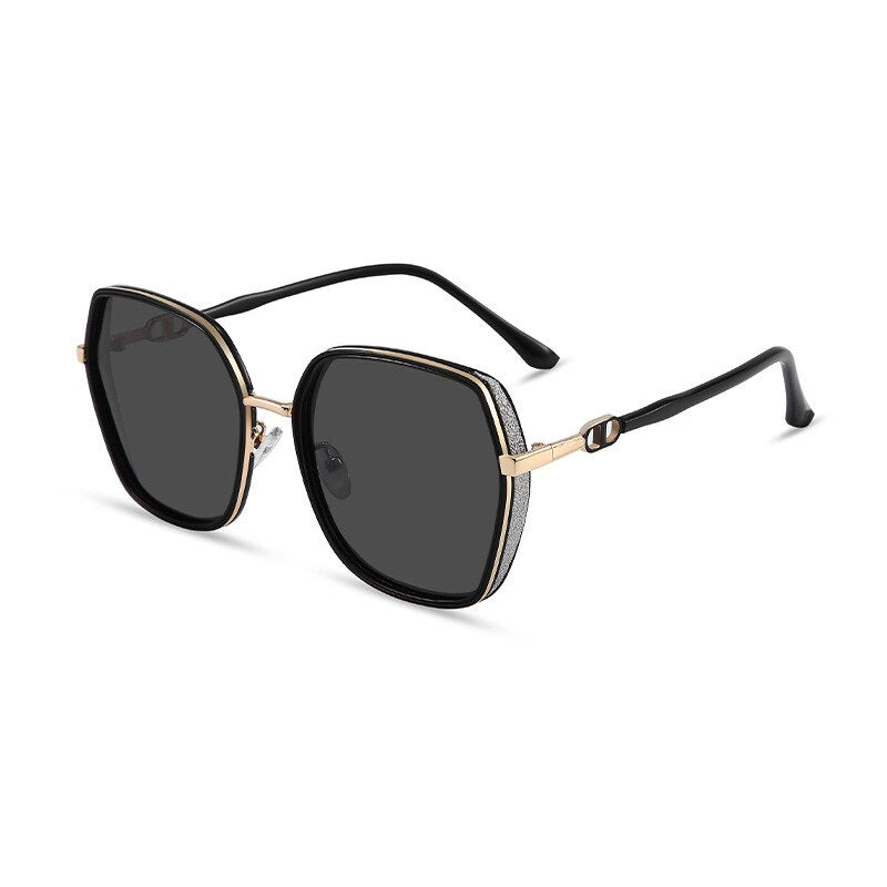 Zirosat Unisex Full Rim Square Alloy Acetate Polarized Sunglasses 8014 Sunglasses Zirosat