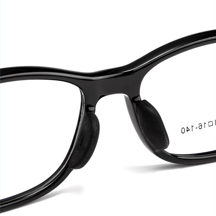 Yimaruili Unisex Children's Full Rim Square Tr 90 Silicone Screwless Eyeglasses 901et Full Rim Yimaruili Eyeglasses