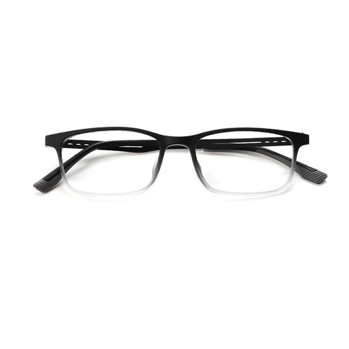 Xbora Unisex Full Rim Square Tr 90 Titanium Eyeglasses 2007