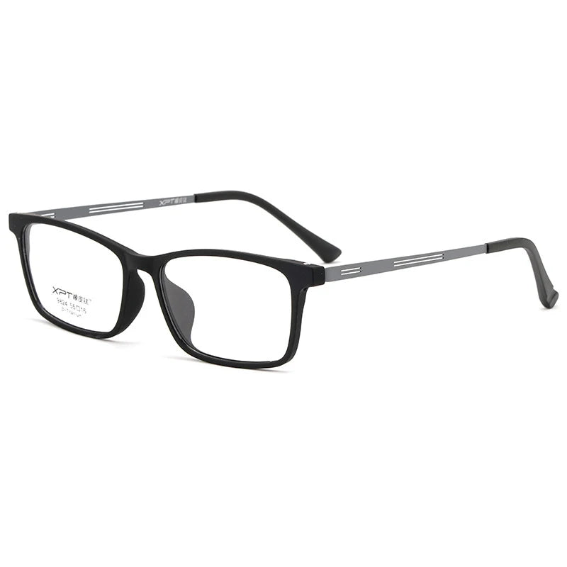 Xbora Unisex Full Rim Square Tr 90 Titanium Eyeglasses 79824
