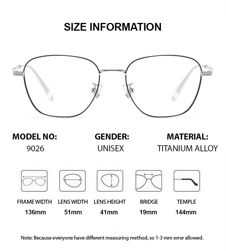 Summer Flower Women's Full Rim Polygon Steel Eyeglasses 902641