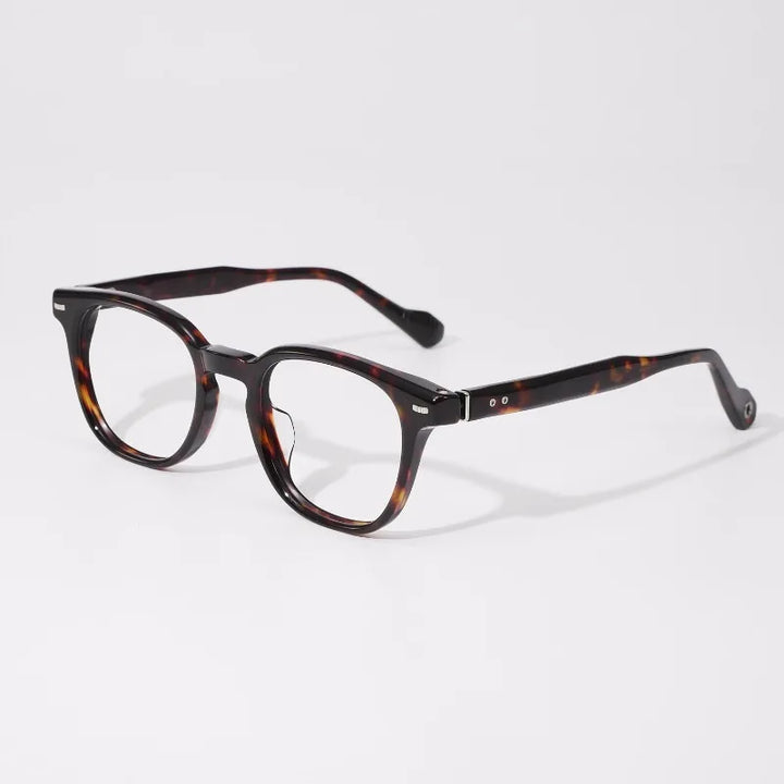 Hewei Women's Full Rim Square Acetate Eyeglasses 23011