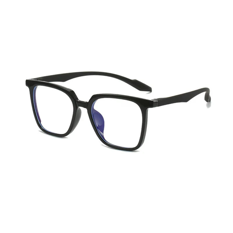 Kocolior Unisex Full Rim Large Square Acetate Hyperopic Reading Glasses 81013 Reading Glasses Kocolior