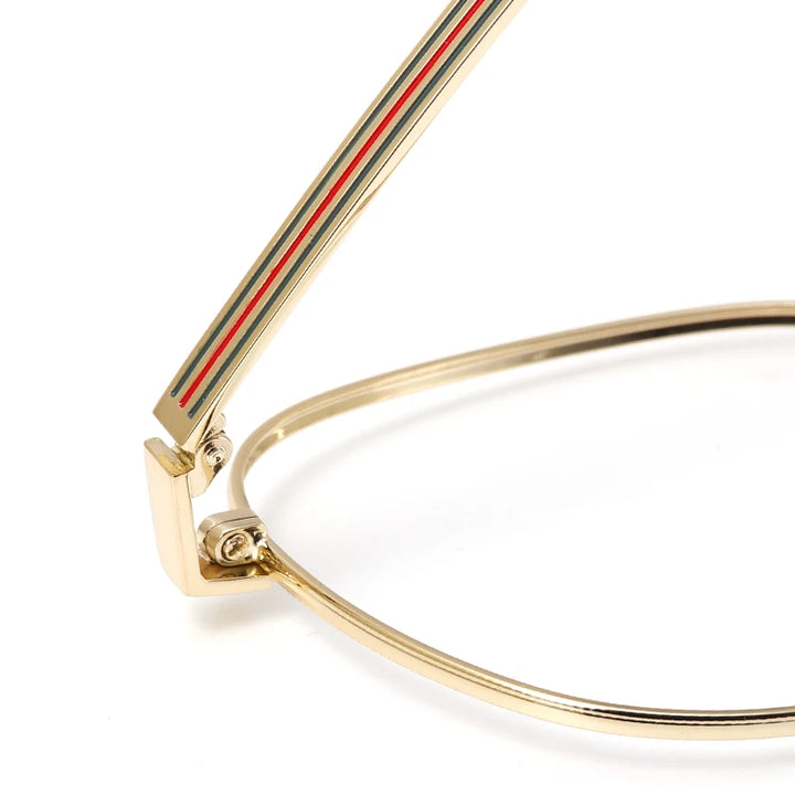 Muzz Unisex Full Rim Round Titanium Eyeglasses 2280 Full Rim Muzz