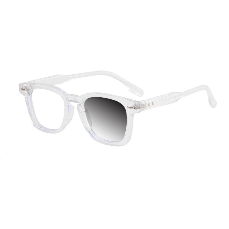 Kocolior Men's Full Rim Square Acetate Hyperopic Reading Glasses 3670 Reading Glasses Kocolior