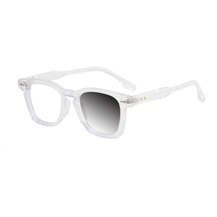 Kocolior Men's Full Rim Square Acetate Hyperopic Reading Glasses 3670 Reading Glasses Kocolior