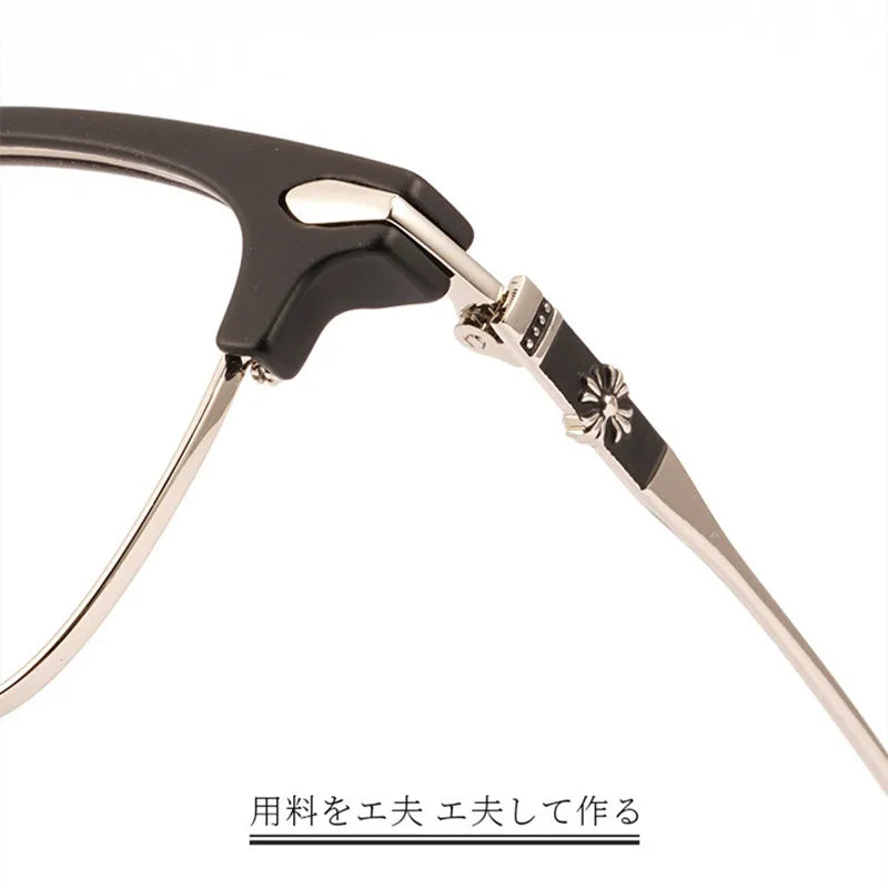 Kocolior Unisex Full Rim Square Tr 90 Alloy Hyperopic Reading Glasses 18007 Reading Glasses Kocolior