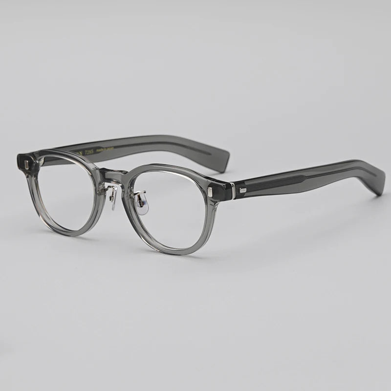 Hewei Unisex Full Rim Square Acetate Eyeglasses 0027 Full Rim Hewei C3  