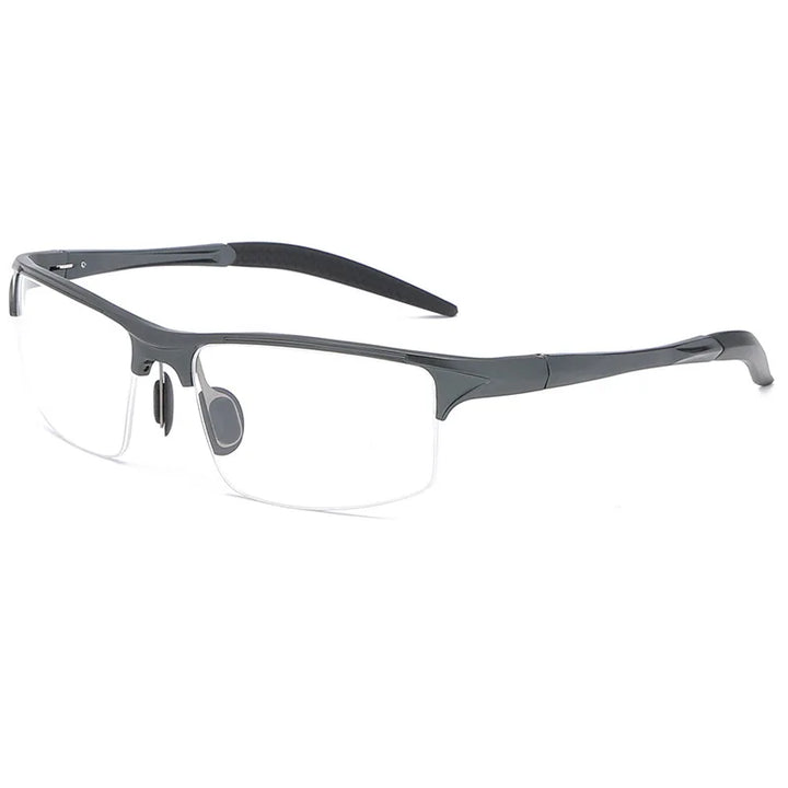 Yimaruili Women's Semi Rim Square Aluminum Sport Eyeglasses 81772