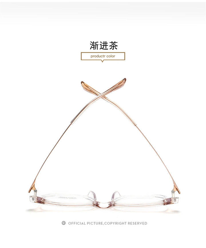 Reven Jate Unisex Full Rim Square Plastic Eyeglasses 8004 Full Rim Reven Jate