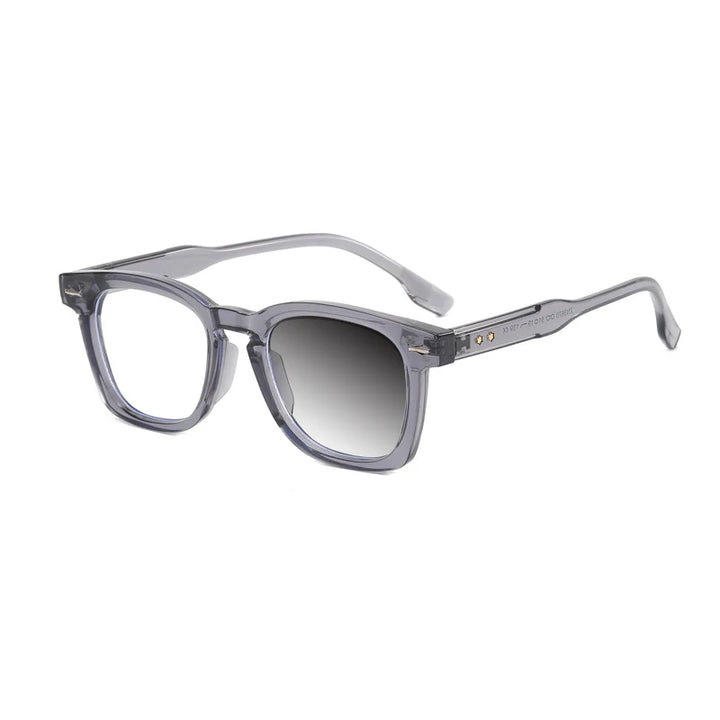 Kocolior Men's Full Rim Square Acetate Hyperopic Reading Glasses 3670 Reading Glasses Kocolior
