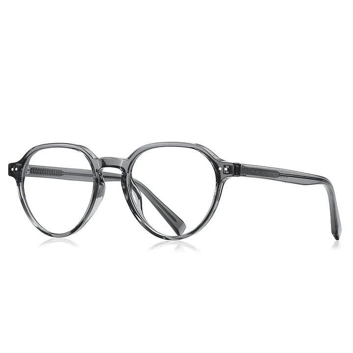 Vicky Unisex Full Rim Round Tr 90 Alloy Reading Glasses 2094 Reading Glasses Vicky