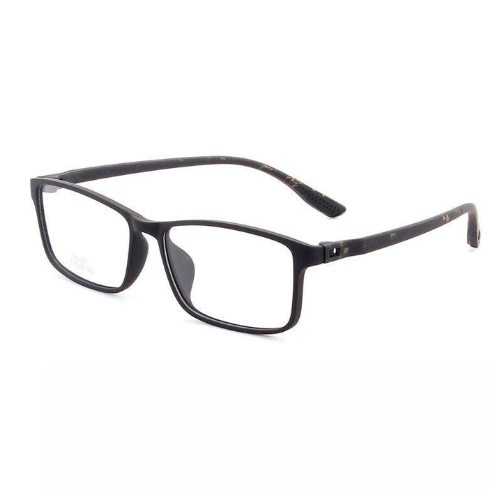 Yimaruili Unisex Full Rim Square Tr 90 Screwless Eyeglasses 20-32-33-34 Full Rim Yimaruili Eyeglasses 2031 C4