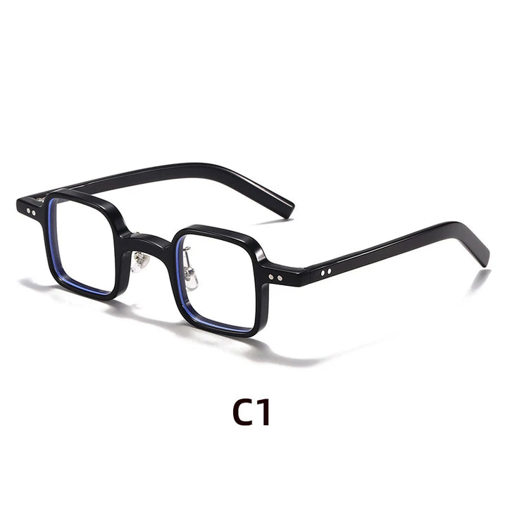 Xbora Unisex Full Rim Square Acetate Eyeglasses 63503