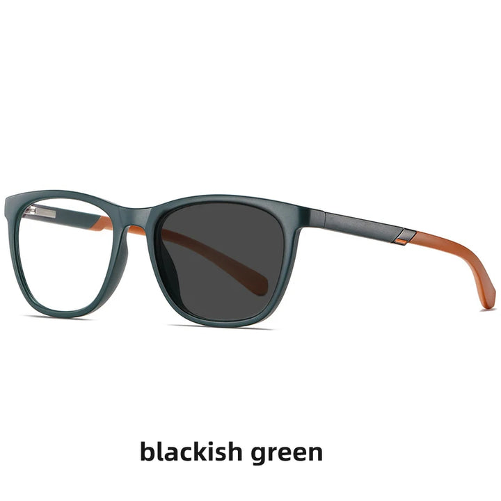 Kocolior Unisex Full Rim Square Tr 90 Hyperopic Reading Glasses 2310 Reading Glasses Kocolior