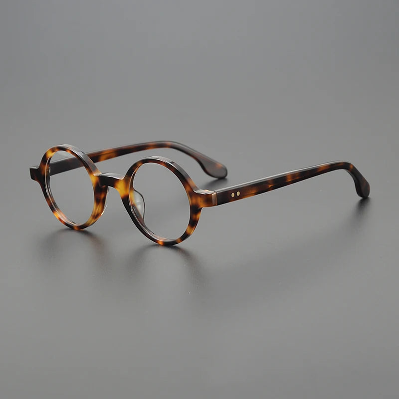 Nobler Unisex Full Rim Small Round Acetate Eyeglasses 4245 Full Rim Nobler C3