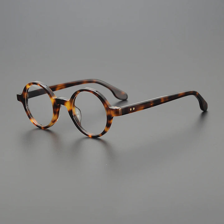 Nobler Unisex Full Rim Small Round Acetate Eyeglasses 4245 Full Rim Nobler C3