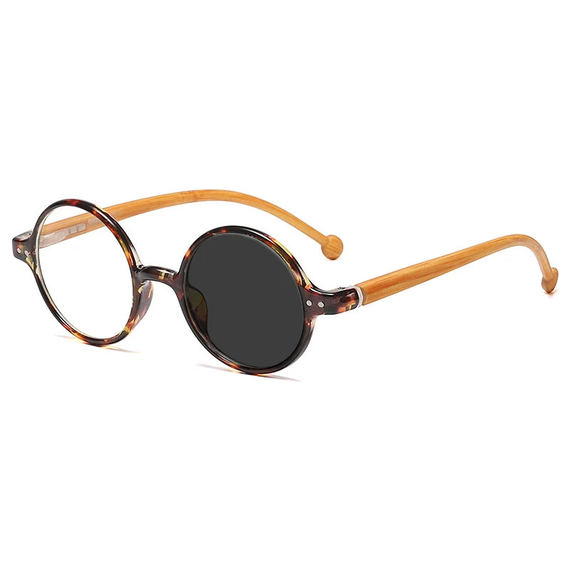 Kocolior Unisex Full Rim Round Acetate Hyperopic Reading Glasses 5067 Reading Glasses Kocolior