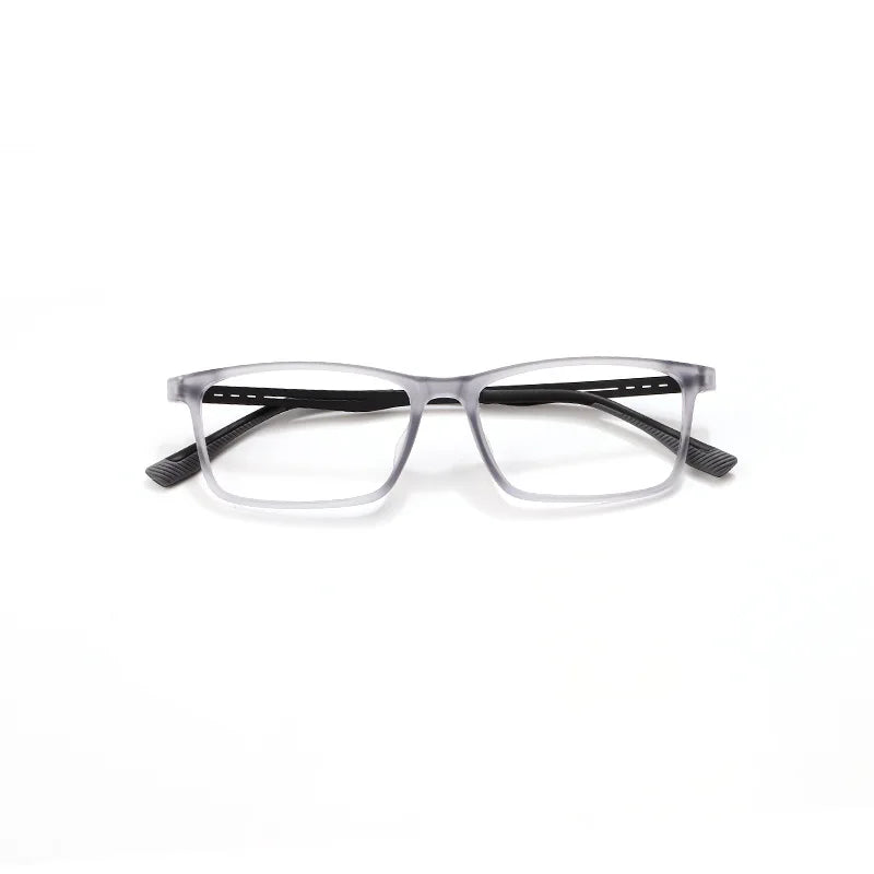 Xbora Unisex Full Rim Square Tr 90 Titanium Eyeglasses 2008