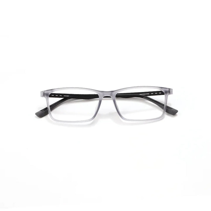 Xbora Unisex Full Rim Square Tr 90 Titanium Eyeglasses 2008