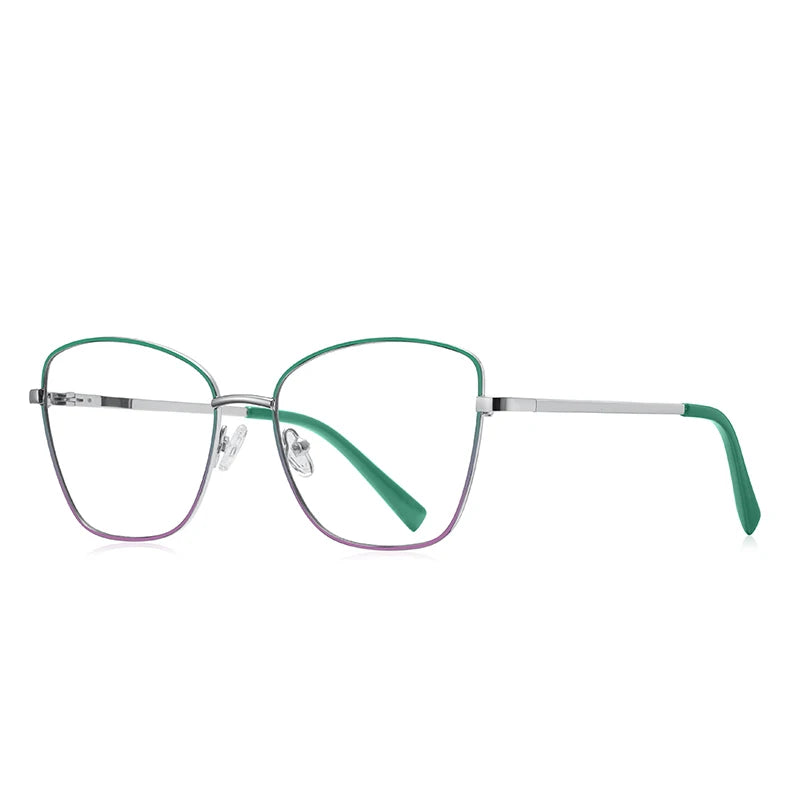 Vicky Unisex Full Rim Tr 90 Titanium Square Reading Glasses 3087 Reading Glasses Vicky PFD3087-C4 Prescription custom