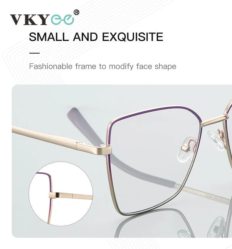Vicky Unisex Full Rim Butterfly Tr 90 Titanium Reading Glasses 3086 Reading Glasses Vicky