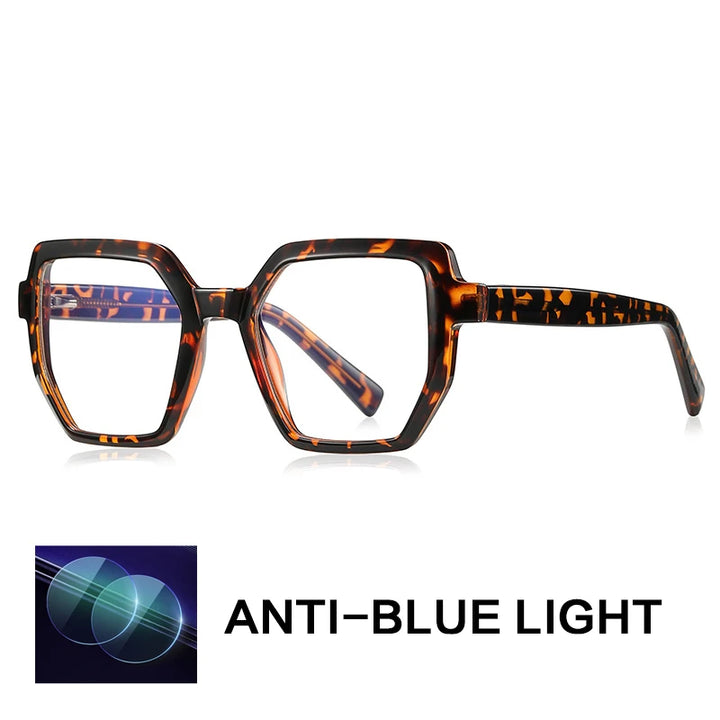 Gatenac Women's Full Rim Cat Eye Tr 90 Titanium Reading Glasses G2143