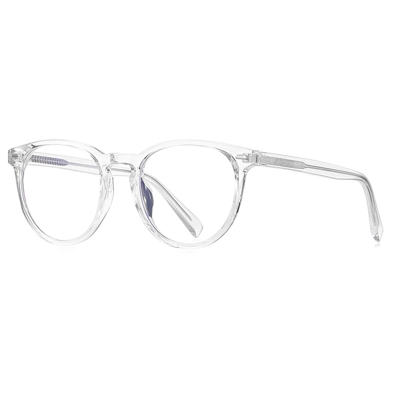 Vicky Unisex Full Rim Tr 90 Stainless Steel Round Reading Glasses 2117 Reading Glasses Vicky PFD2117-C2 Prescription custom