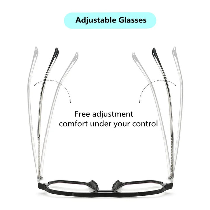 Kocolior Unisex Full Rim Oval Double Bridge Acetate Eyeglasses 7821 Full Rim Kocolior   