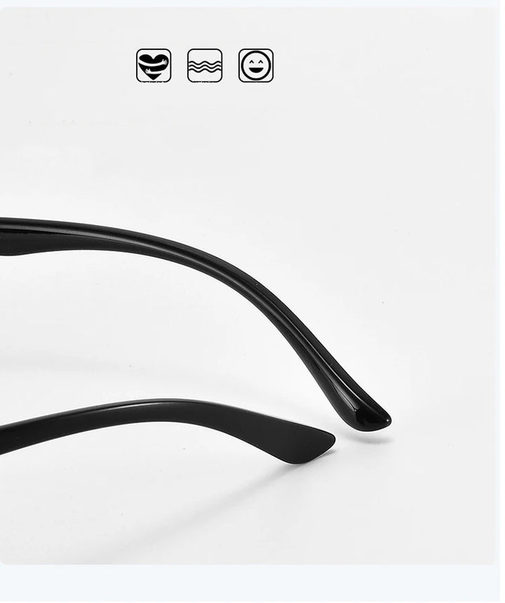 Bclear Unisex Small Full Rim Rectangle Plastic Eyeglasses 1058 Full Rim Bclear