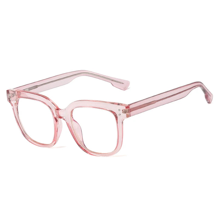 Handoer Women's Full Rim Square Tr 90 Alloy Eyeglasses 792330