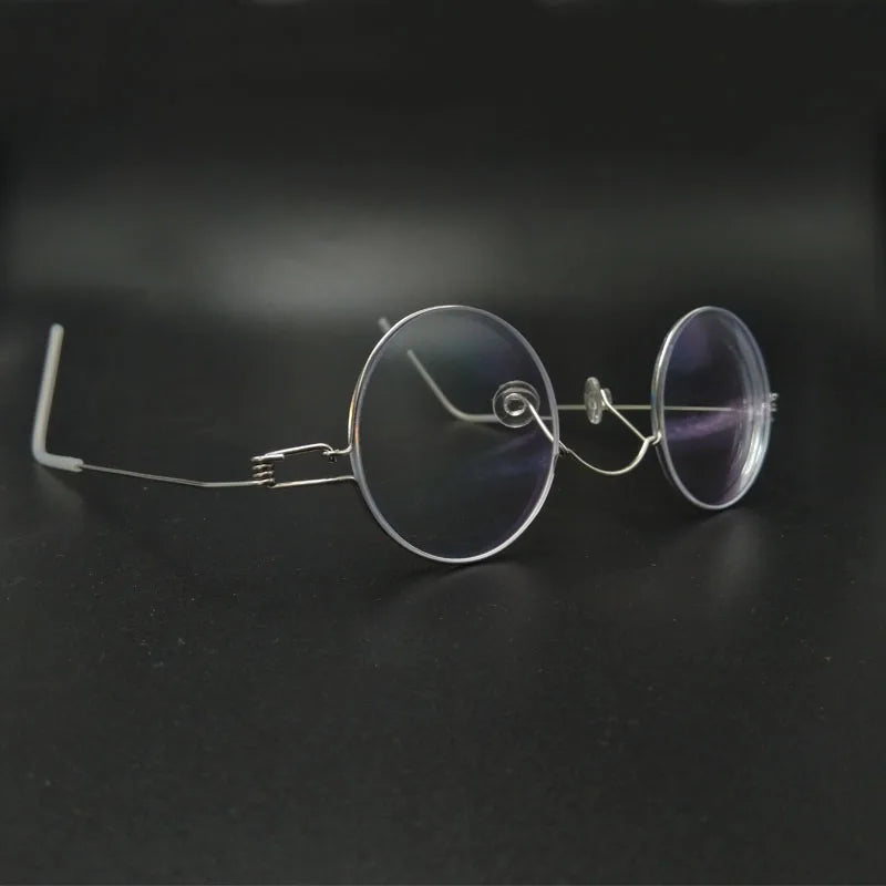 Yujo Unisex Full Rim Round Stainless Steel Custom Eyeglasses Y3030 Full Rim Yujo