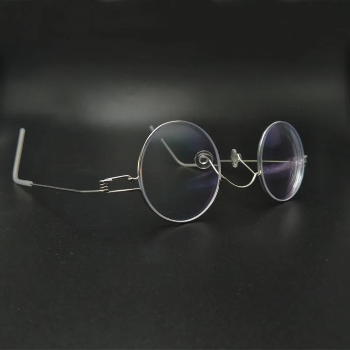 Yujo Unisex Full Rim Round Stainless Steel Custom Eyeglasses Y3030 Full Rim Yujo