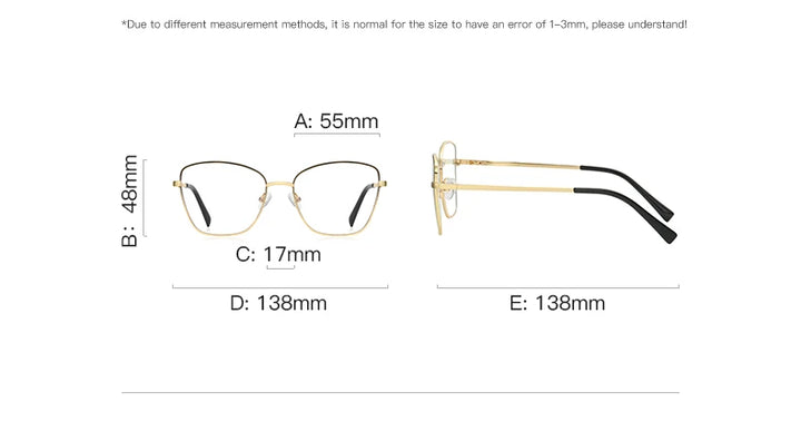 Vicky Unisex Full Rim Tr 90 Titanium Square Reading Glasses 3087 Reading Glasses Vicky