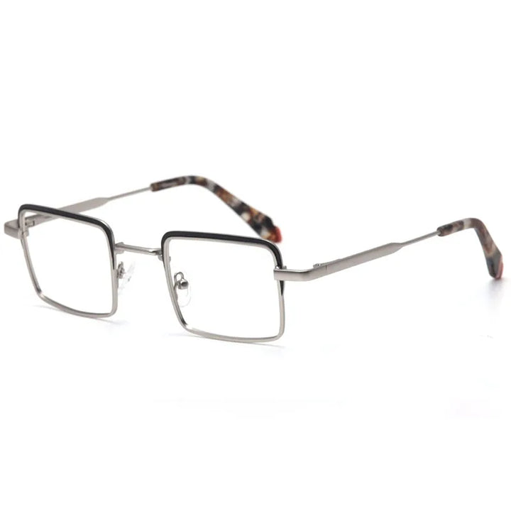 Aror Unisex Full Rim Square Alloy Eyeglasses 87814