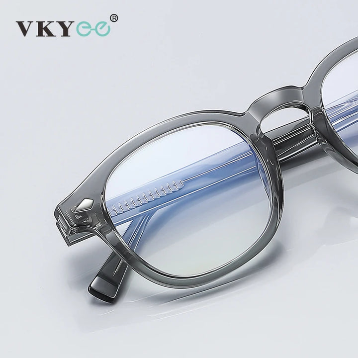 Vicky Unisex Full Rim Square Tr 90 Titanium Eyeglasses 2096 Full Rim Vicky