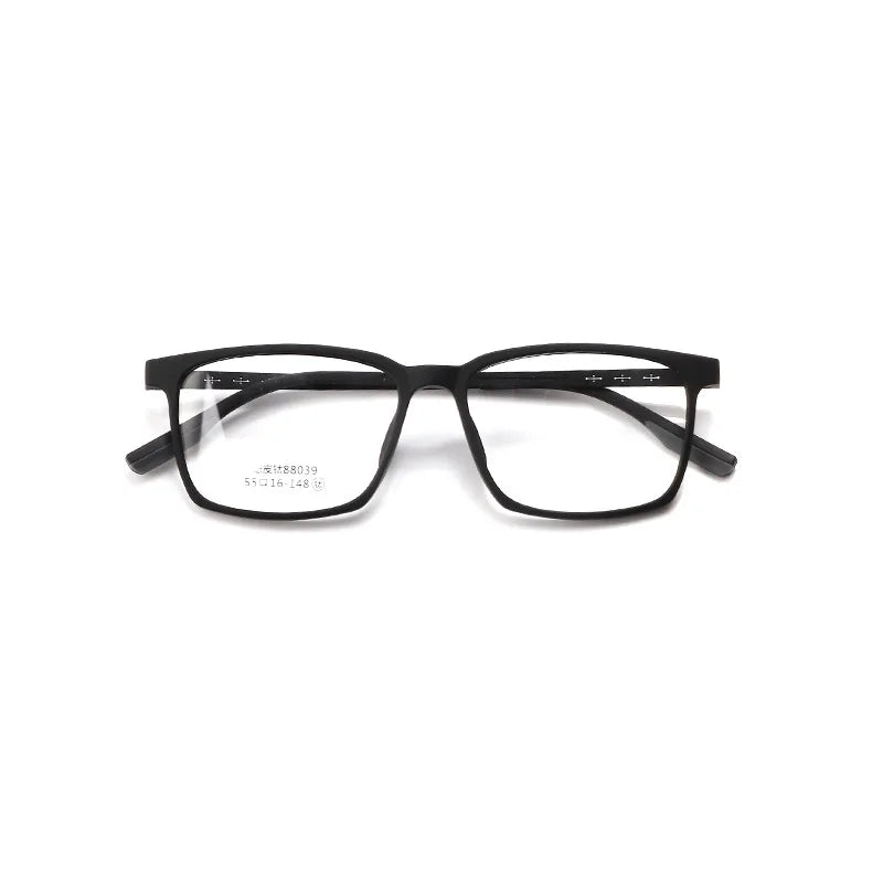 Xbora Unisex Full Rim Square Tr 90 Titanium Eyeglasses 88039