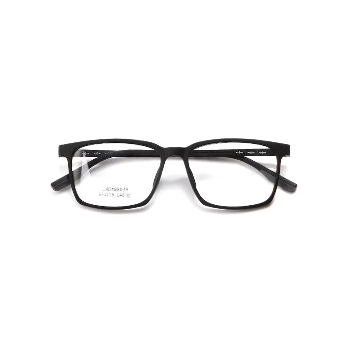Xbora Unisex Full Rim Square Tr 90 Titanium Eyeglasses 88039