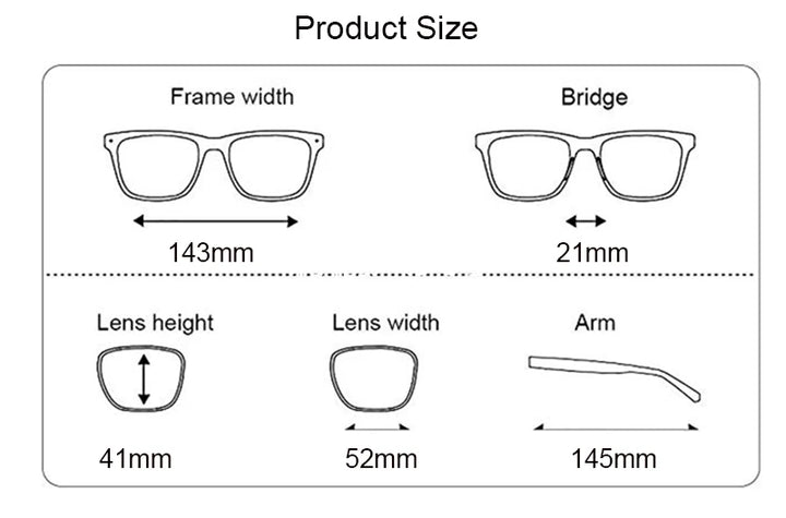 Aimee Unisex Full Rim Oval Square Titanium Acetate Eyeglasses 48181 Full Rim Aimee