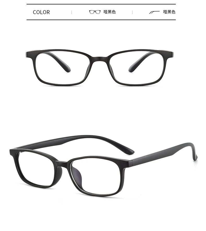 Reven Jate Unisex Small Full Rim Square Plastic Eyeglasses 1056 Full Rim Reven Jate