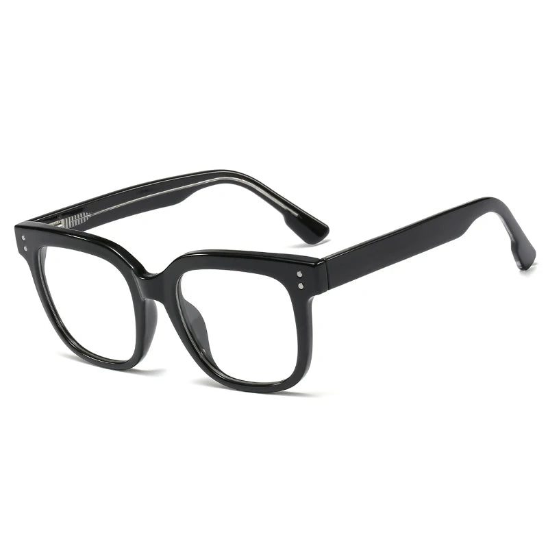 Handoer Women's Full Rim Square Tr 90 Alloy Eyeglasses 792330