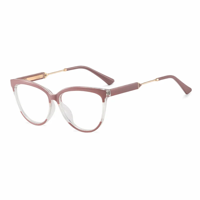 Ralferty Women's Full Rim Square Cat Eye Acetate Eyeglasses 81080